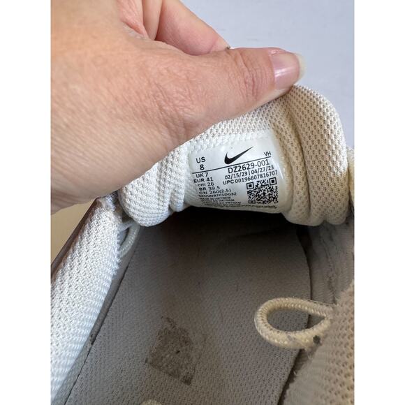 Nike Air Max DZ2629-001 Running Sneakers Silver Gray Size 8 - Picture 8 of 8